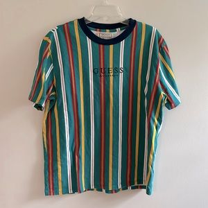 Guess Originals men’s 90s look vertical stripe tee
